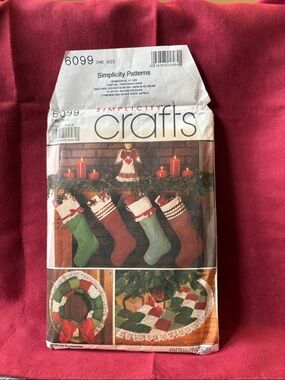 Christmas Stocking Pattern -Simplicity
